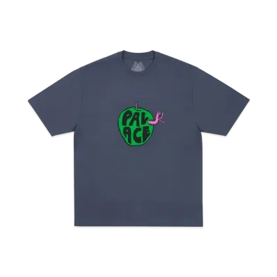 PALACE Bad Apple T-Shirt "Navy"