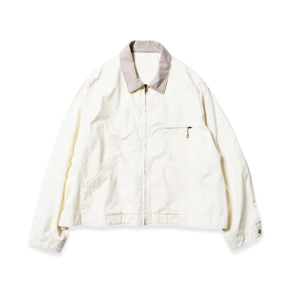 Unlikely Californian Work Jacket Oxford(Embroidery) "Ivory"