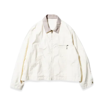 Unlikely Californian Work Jacket Oxford(Embroidery) "Ivory"