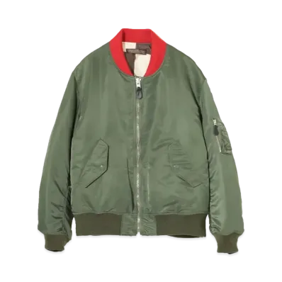 UNDERCOVER x FRAGMENT Men's Nylon Ma-1 Jacket "Khaki"