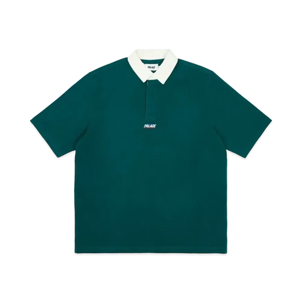 PALACE Wide Rugby Polo "Green"