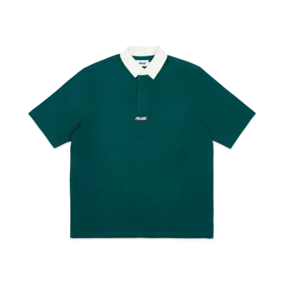 PALACE Wide Rugby Polo "Green"