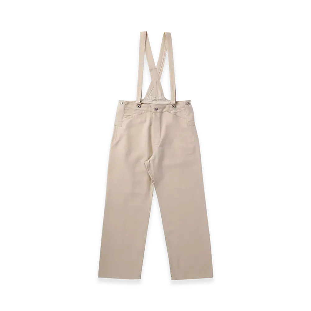 T.T Taiga Takahashi LOT.206 Braced Work Trousers "Ivory"
