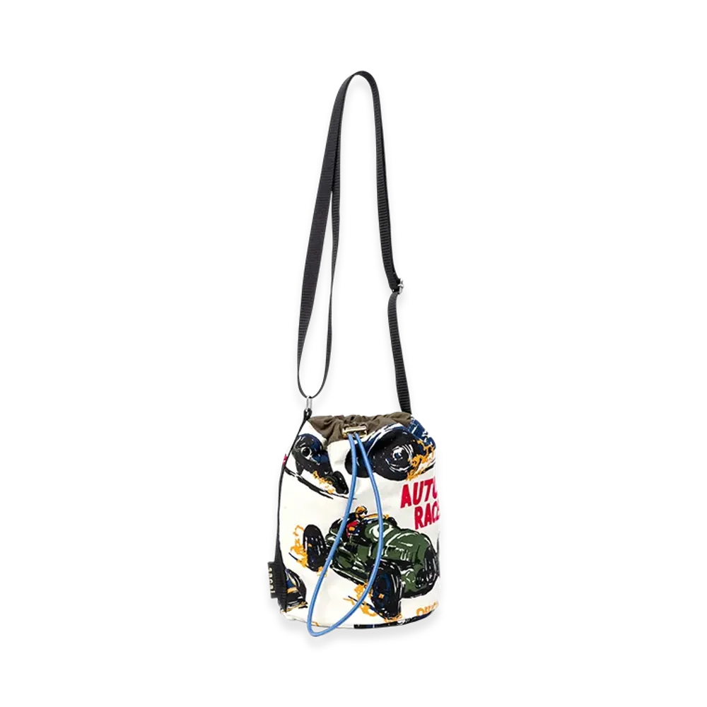 sacai Zantan Crossbody Pouch "White/Khaki"