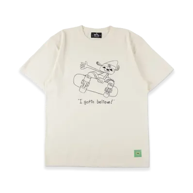WIND AND SEA x Parappa The Rapper Parappa Pensil Art Tee "White"