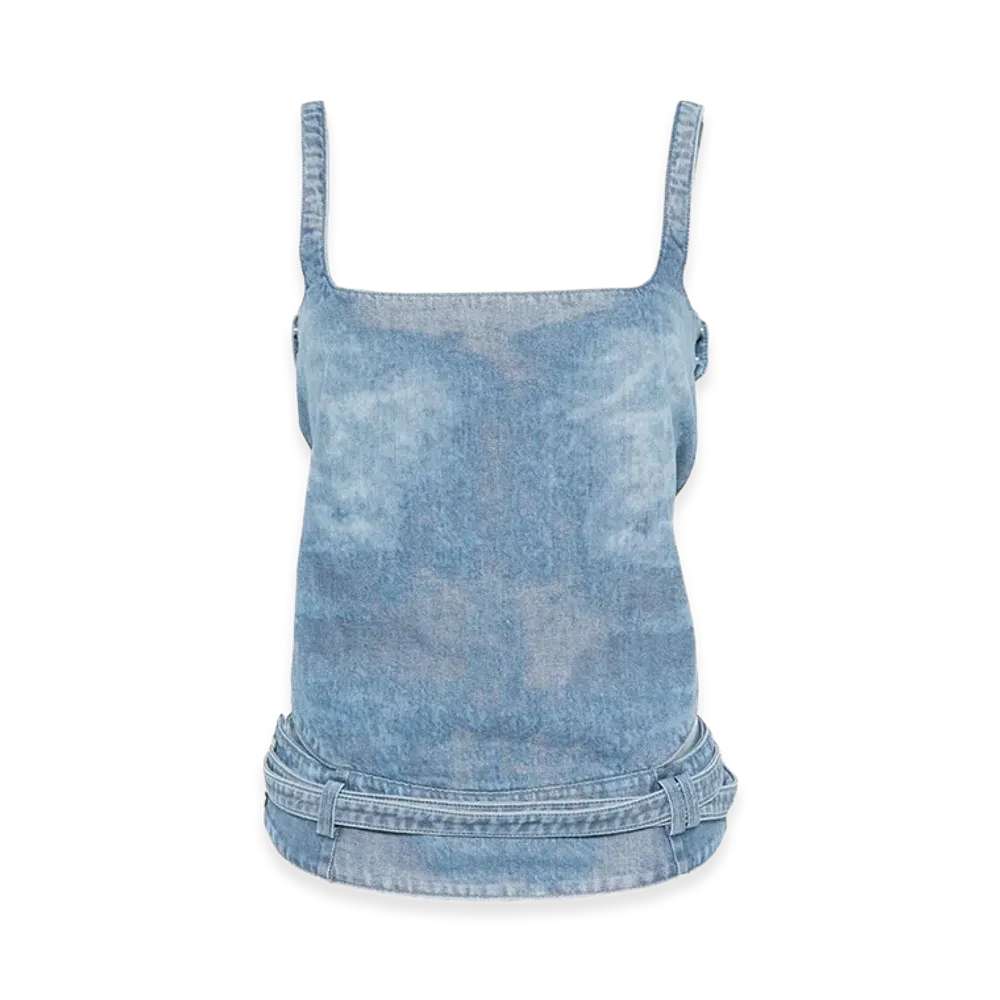 Diesel Women's `De-Sayra-Fsi2` Top "Denim"