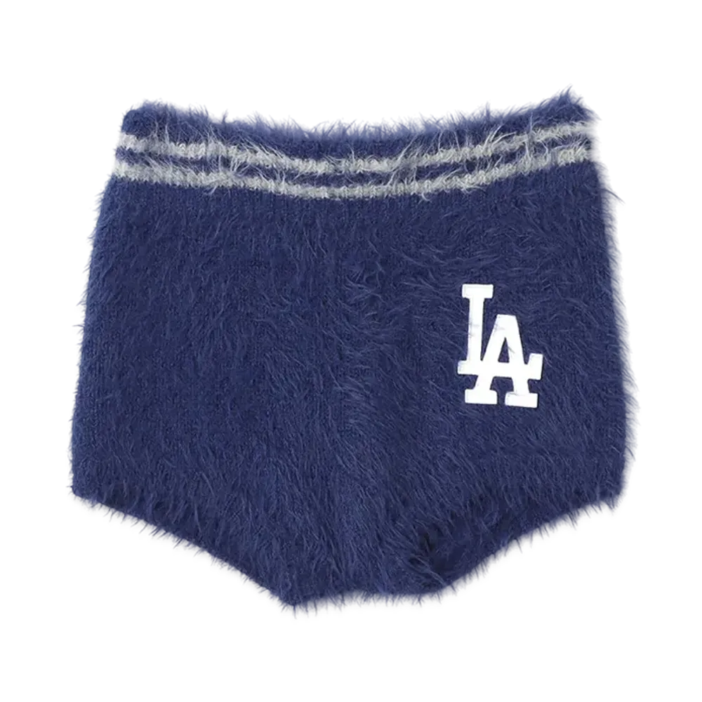 atmos x MLB Shaggy Knit Short Pants "Navy"