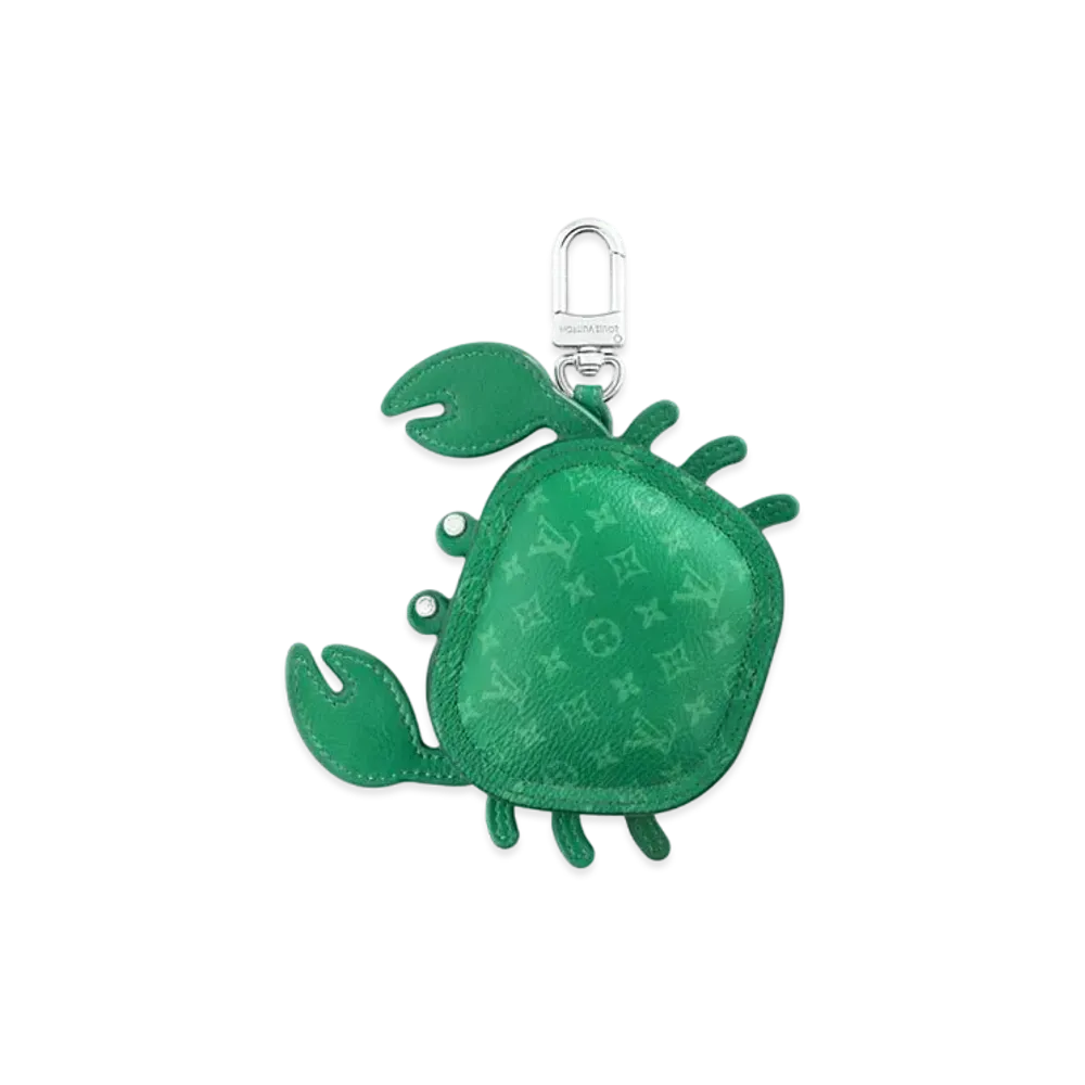Louis Vuitton LV Crab Bag Charm Monogram "Vert"