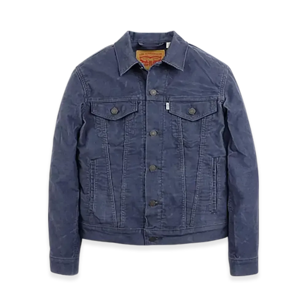Levi's The Trucker Corduroy Jacket "Ombre Blue"