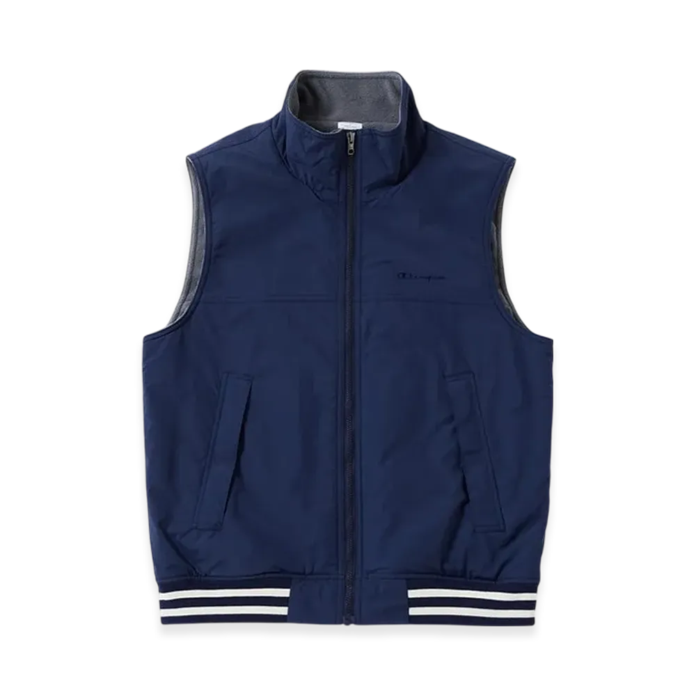 Champion Zip Vest 24FW "Dark Navy"