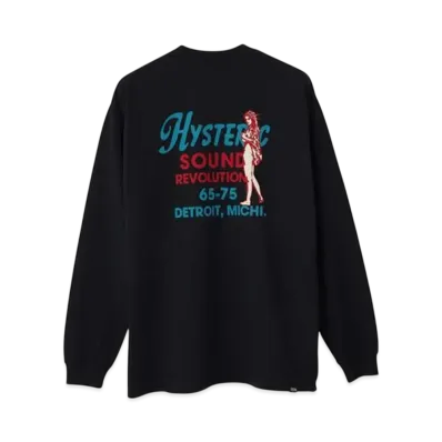 HYSTERIC GLAMOUR Sound Revolution T-Shirt "Black"