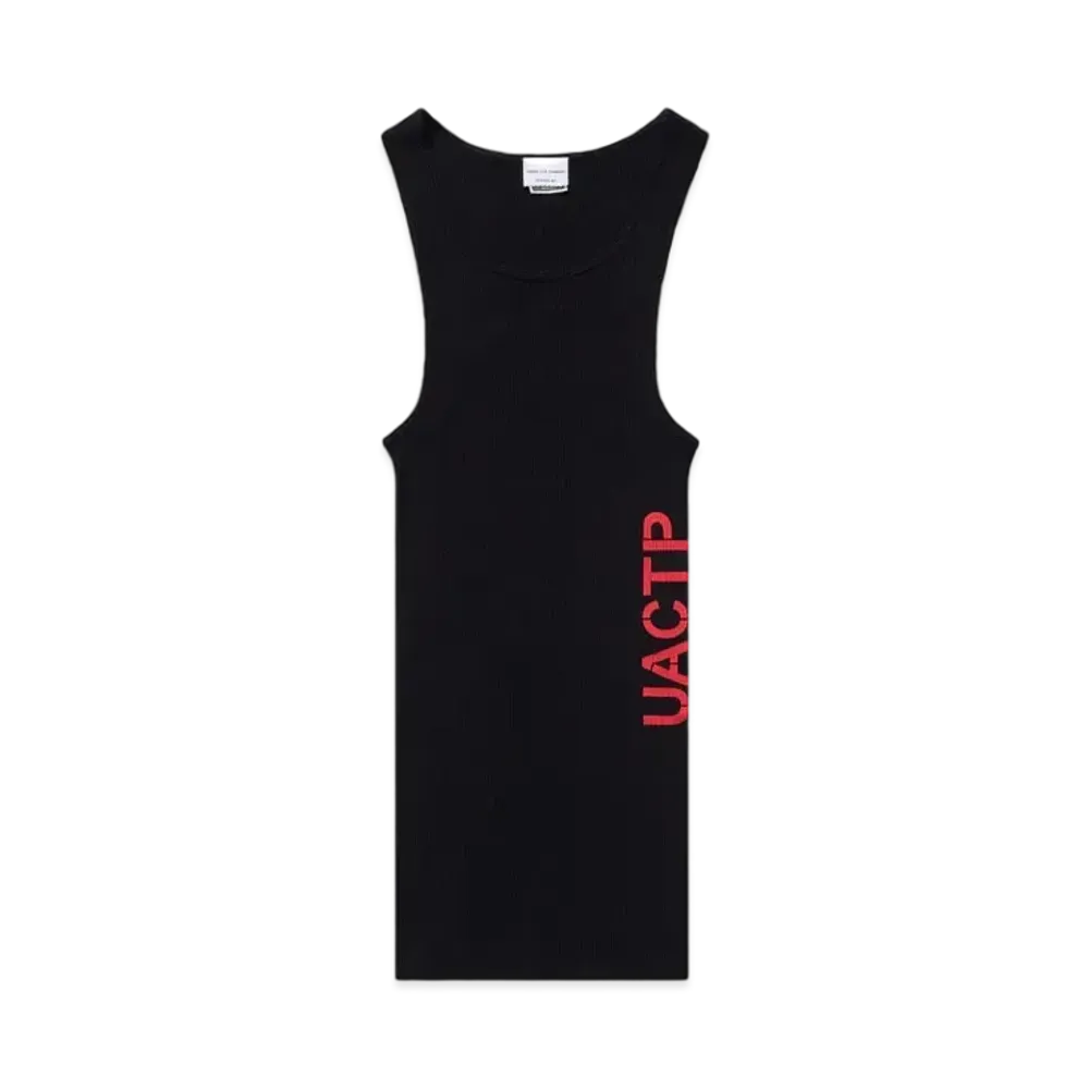 UNDEFEATED UACTP x Gardar Eide Einarsson Stencil Rib Tank "Black"