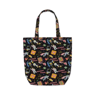 HUMAN MADE Book Tote "Black"