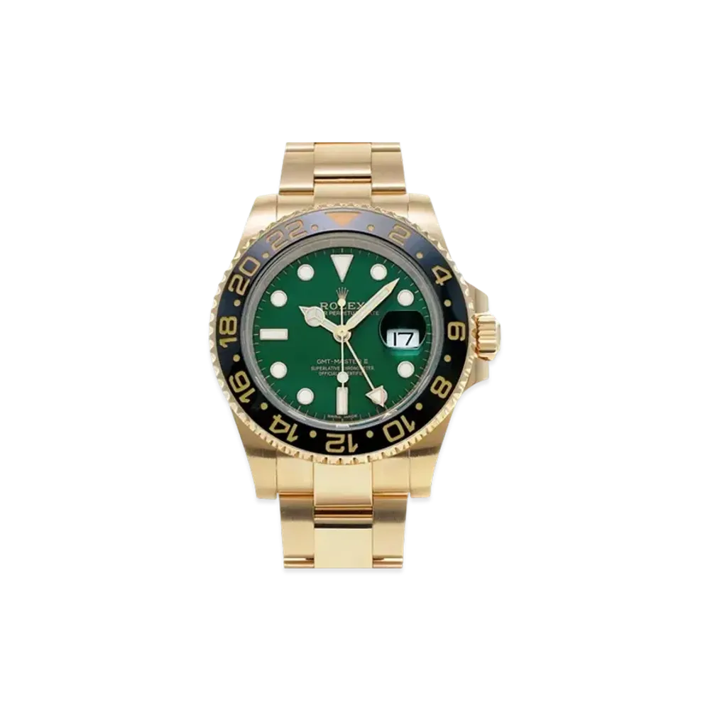 ROLEX GMT Master II "Green/Yellow Gold"