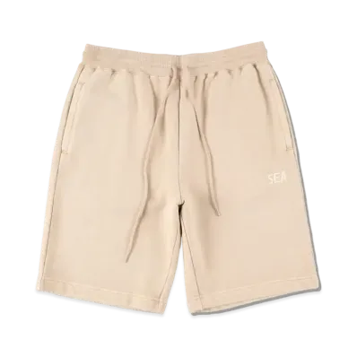 WIND AND SEA SEA (PIGMENT-DYE) SWEAT SHORTS #2 "Sand"
