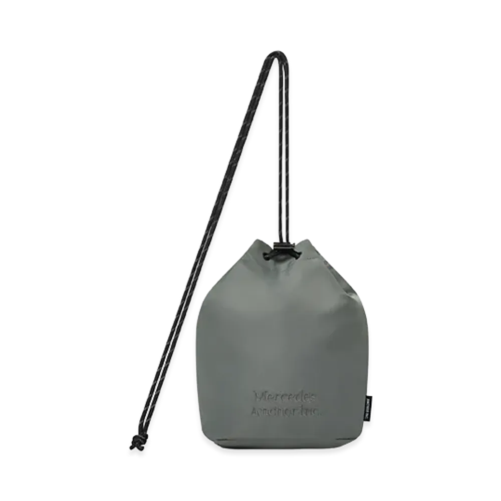 Mercedes Anchor inc. Nylon Drawstring Bag "Gray"
