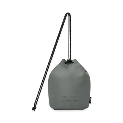 Mercedes Anchor inc. Nylon Drawstring Bag "Gray"
