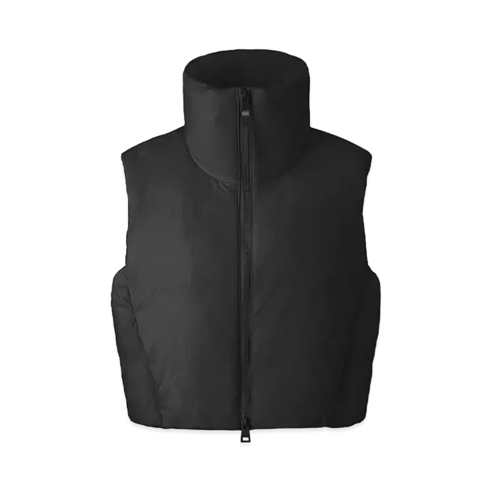 CANADA GOOSE Spessa Cropped Vest "Black"
