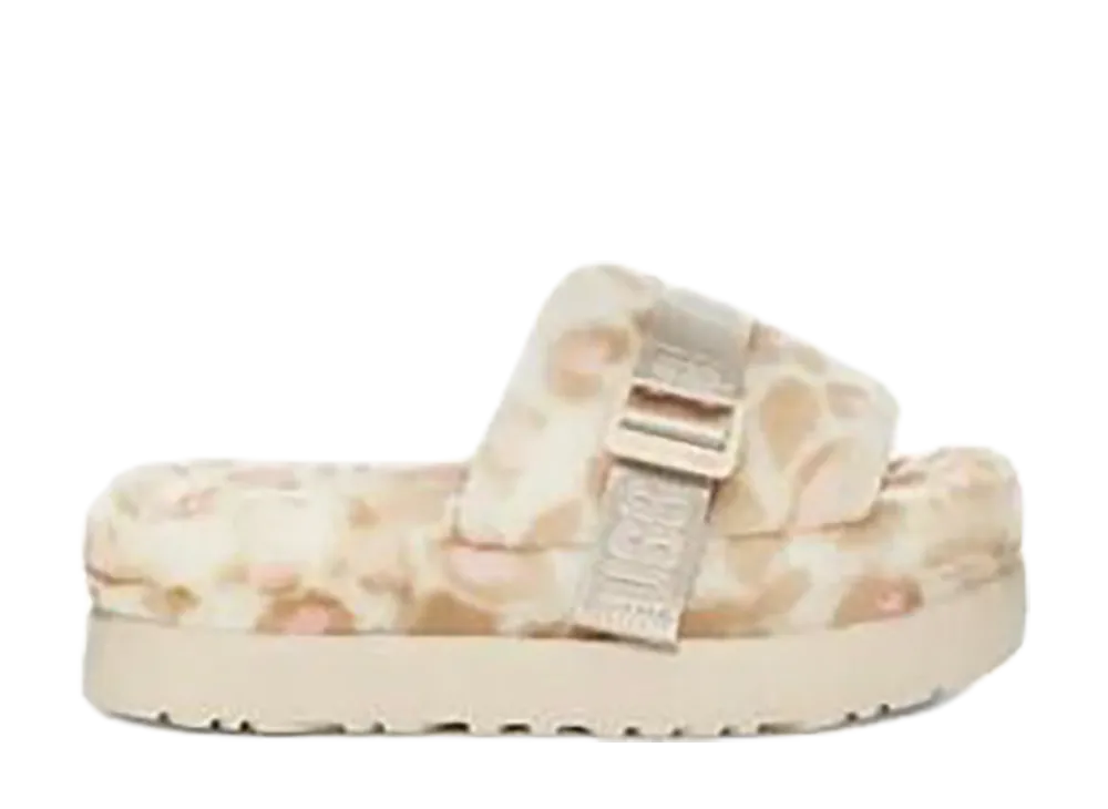 UGG Women's Fluffita Panther Print "White"