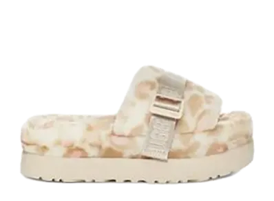 UGG Women's Fluffita Panther Print "White"