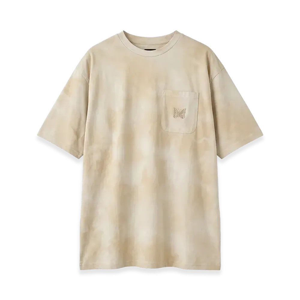 NEEDLES x STUDIOUS Tie Dye S/S Tee "Beige"