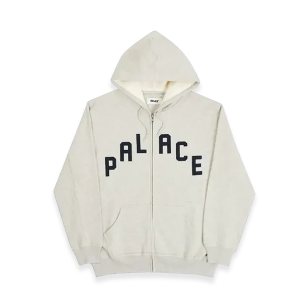 PALACE Alas Zip Hood "Grey Marl"