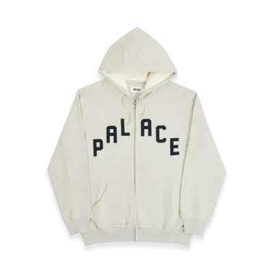PALACE Alas Zip Hood "Grey Marl"
