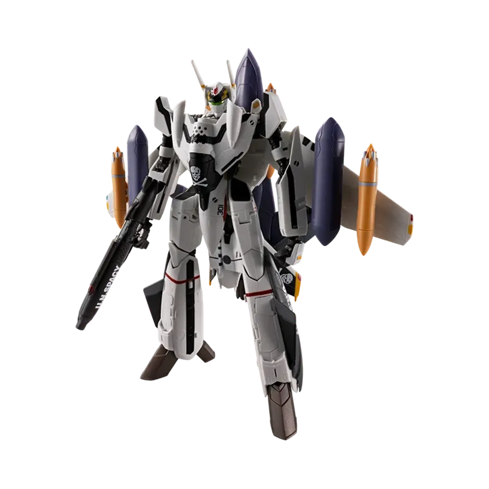 BANDAI "HI-METAL R" -Macross Zero- VF-0S PHOENIX (ROY FOCKER USE) + QF-2200D-B GHOST