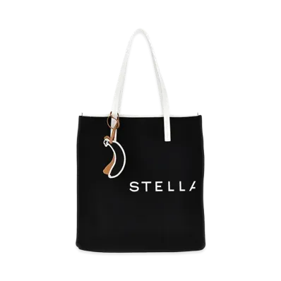 STELLA McCARTNEY Women's smc Bananatex Large Shopping Bag "Black"