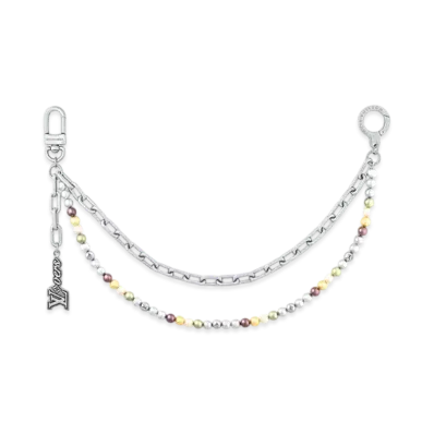Louis Vuitton Pearls Chain Belt and Bag Charm "Multicolor"