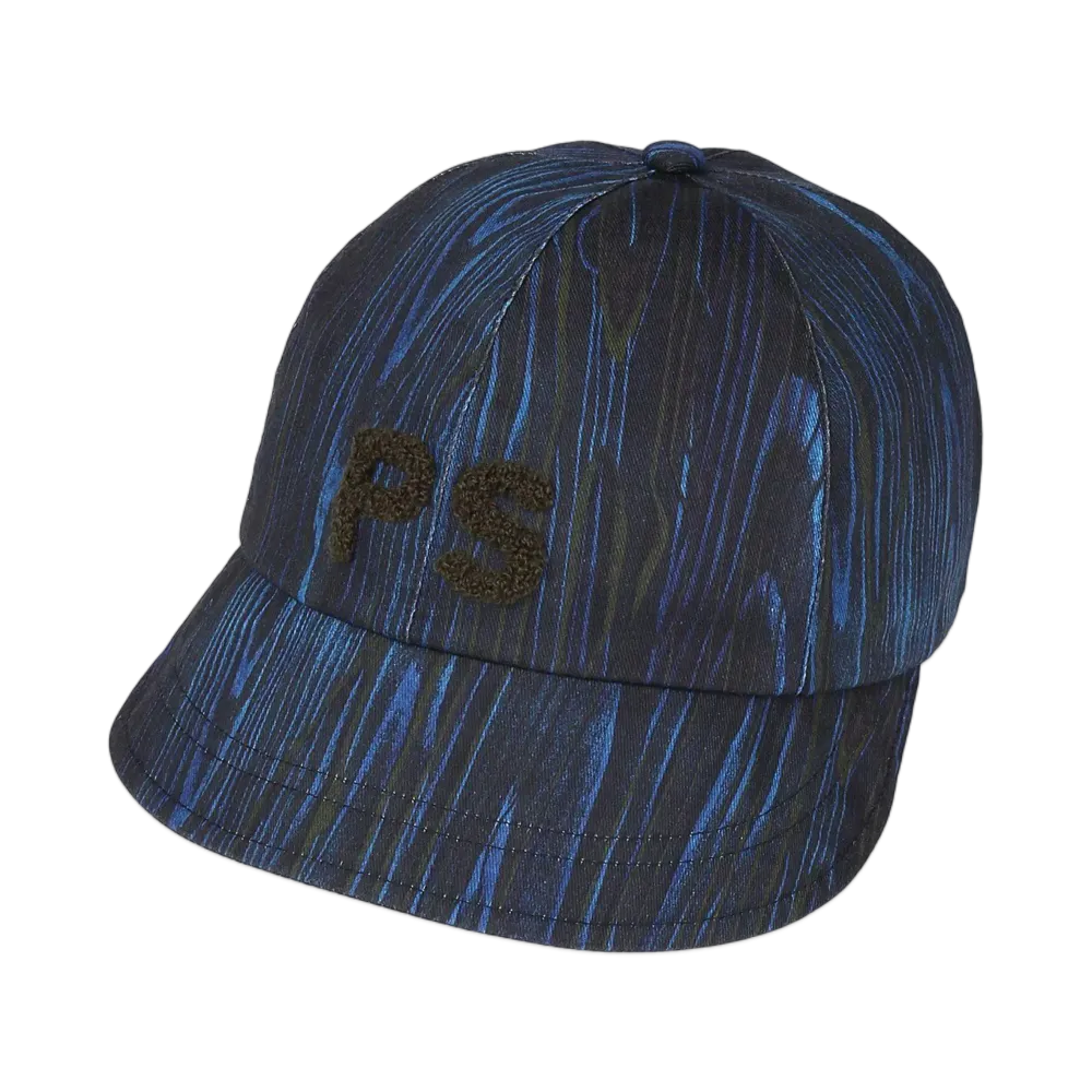 Paul Smith Woodgrain Cap "Navy"