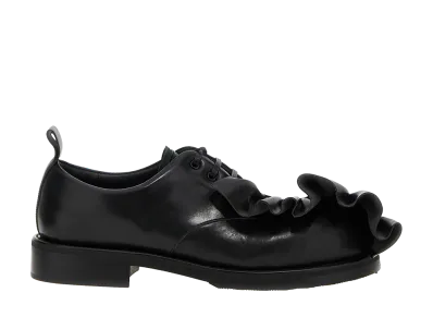 COMME des GARCONS HOMME PLUS x KIDS LOVE GAITE Frilled Derby "Black"