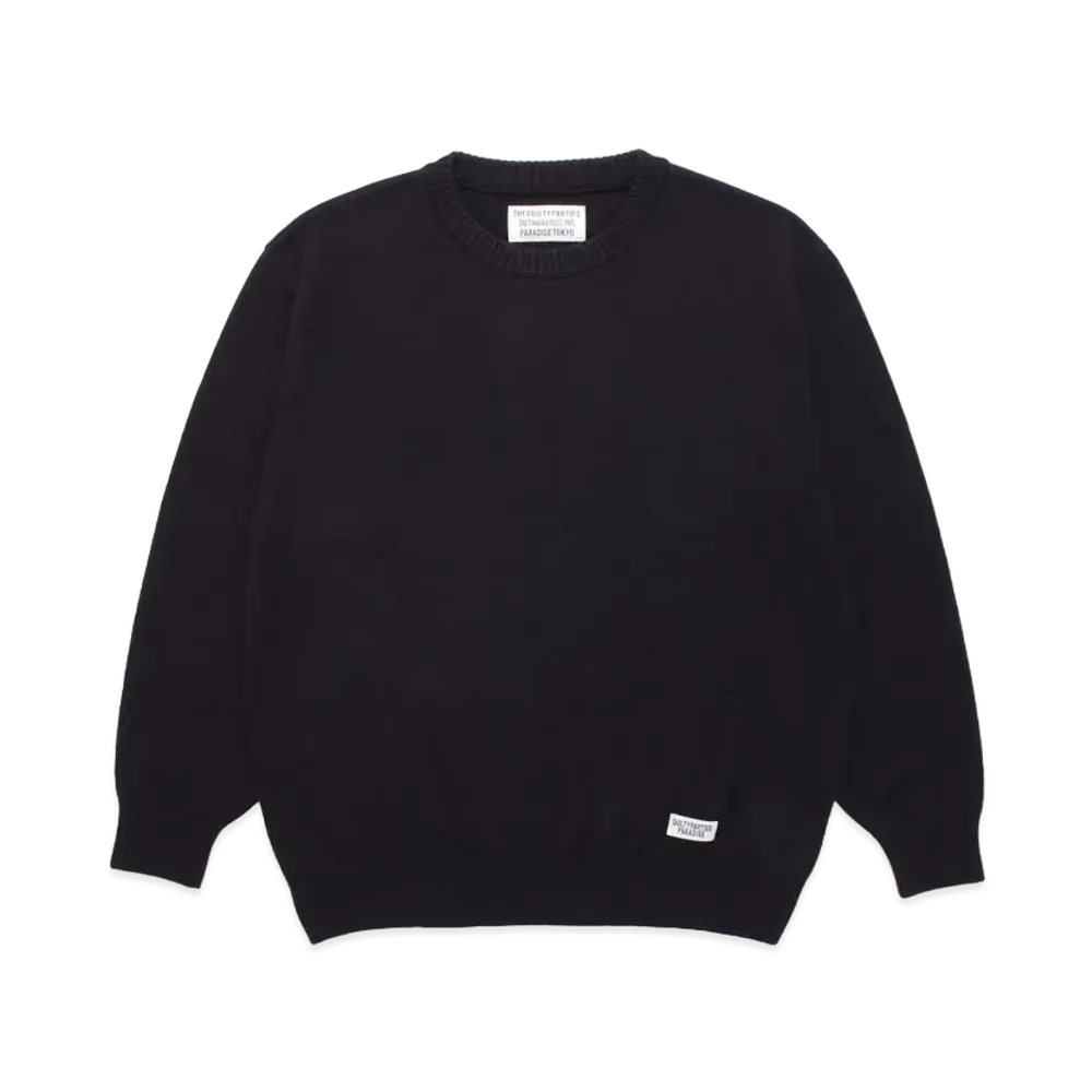 WACKO MARIA CLASSIC SWEATER "Black"