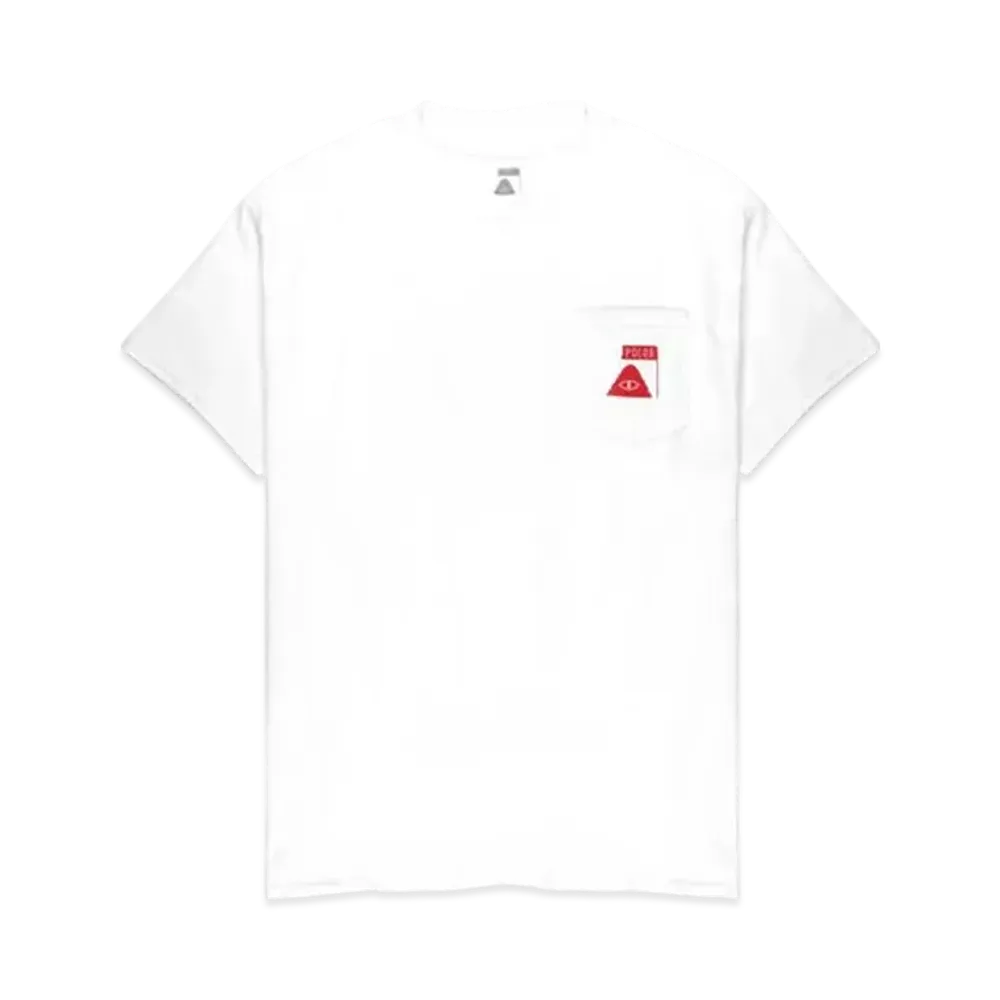 POLeR Summit Pocket Tee "White"