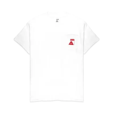 POLeR Summit Pocket Tee "White"