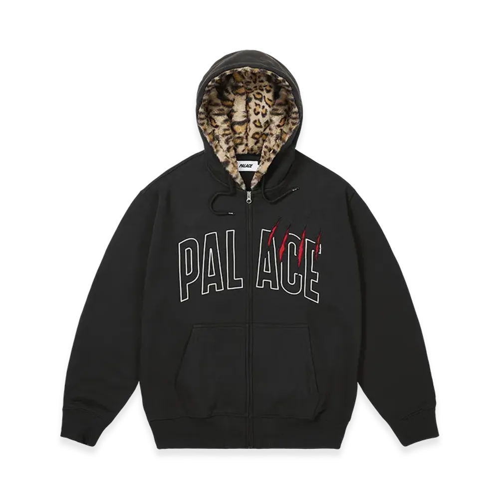 PALACE Claw Zip Hood "Black"