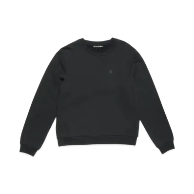 Acne Studios Crew Neck Fleece Sweater "Black"