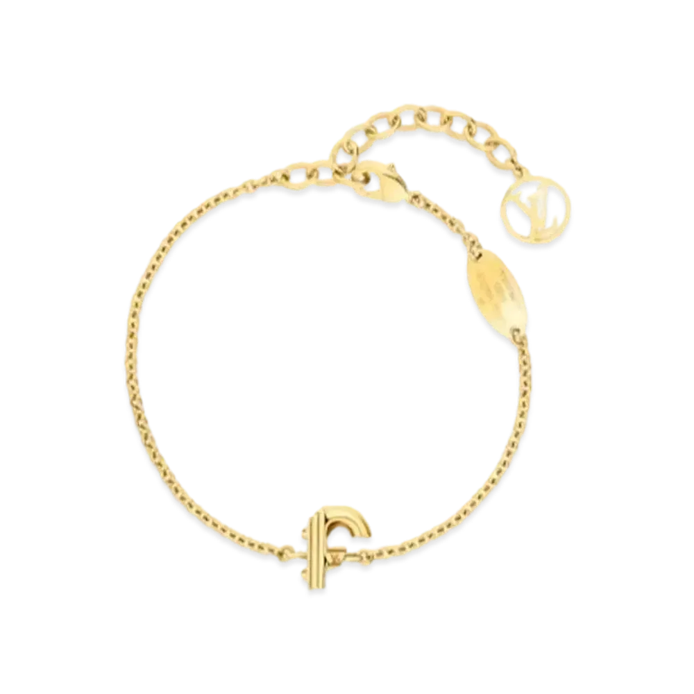 Louis Vuitton LV & Me Bracelet Letter F