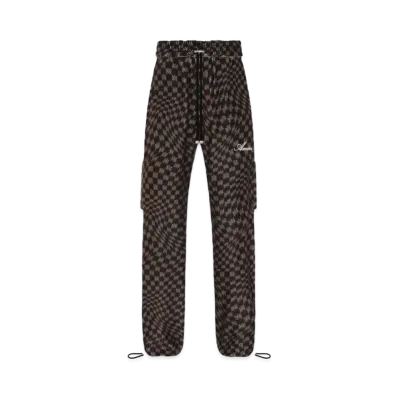 Amiri Wavy Ma Velour Track Pant "Vintage Indigo"