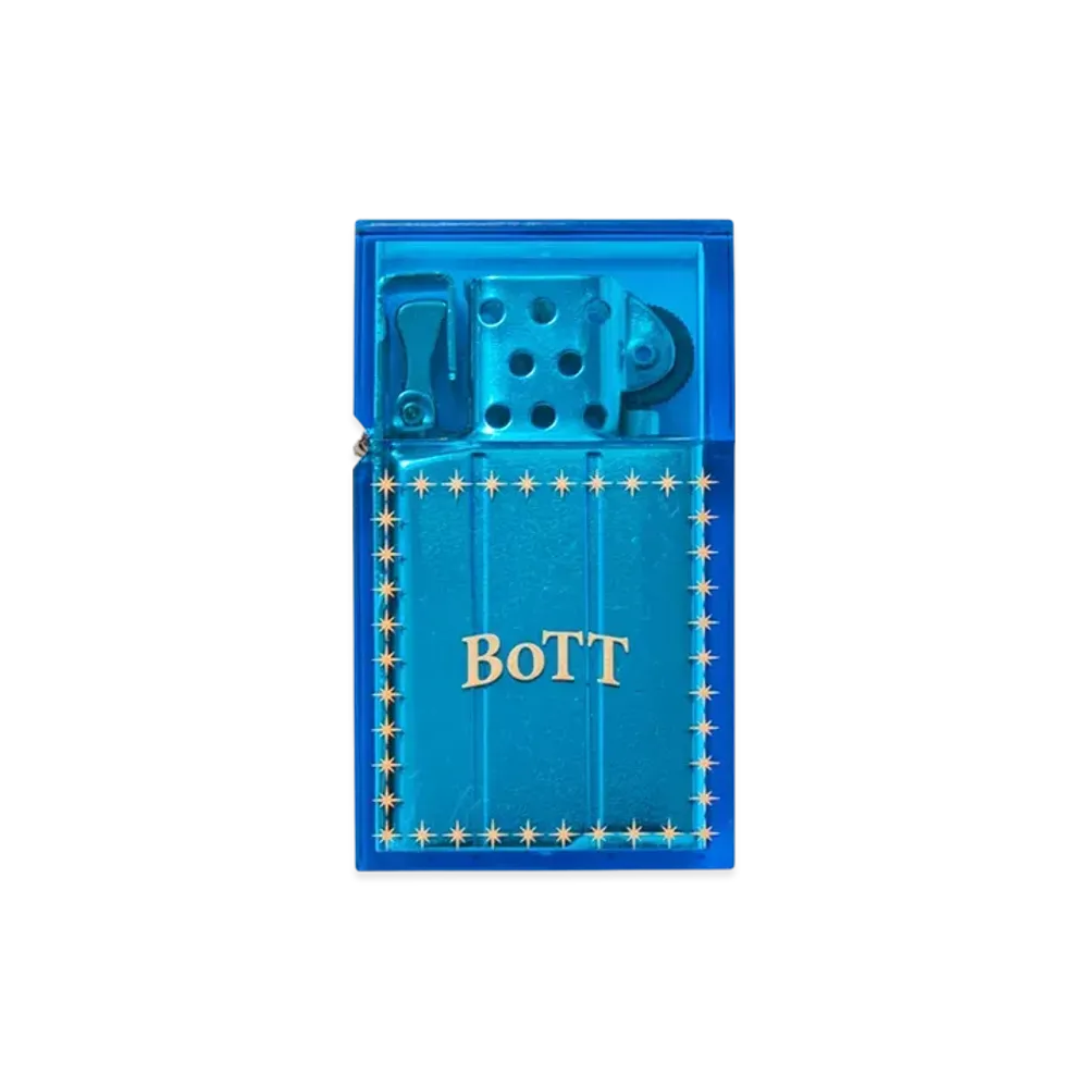 BoTT x Tsubota Pearl HARD EDGE Transparent Lighter "ClearBlue"