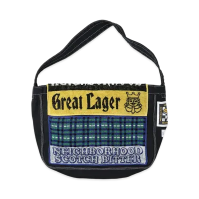 NEIGHBORHOOD Newspaper Bag Mod "Black"