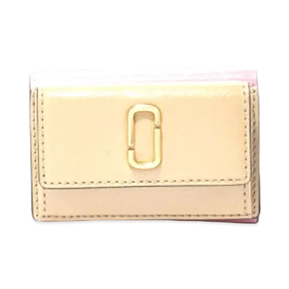 Marc Jacobs The Snapshot Mini Trifold "New Sandcastle Multi"