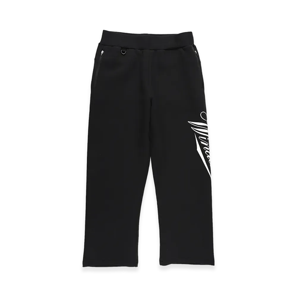 WIND AND SEA Tech Sweat Wide Pants "Black"
