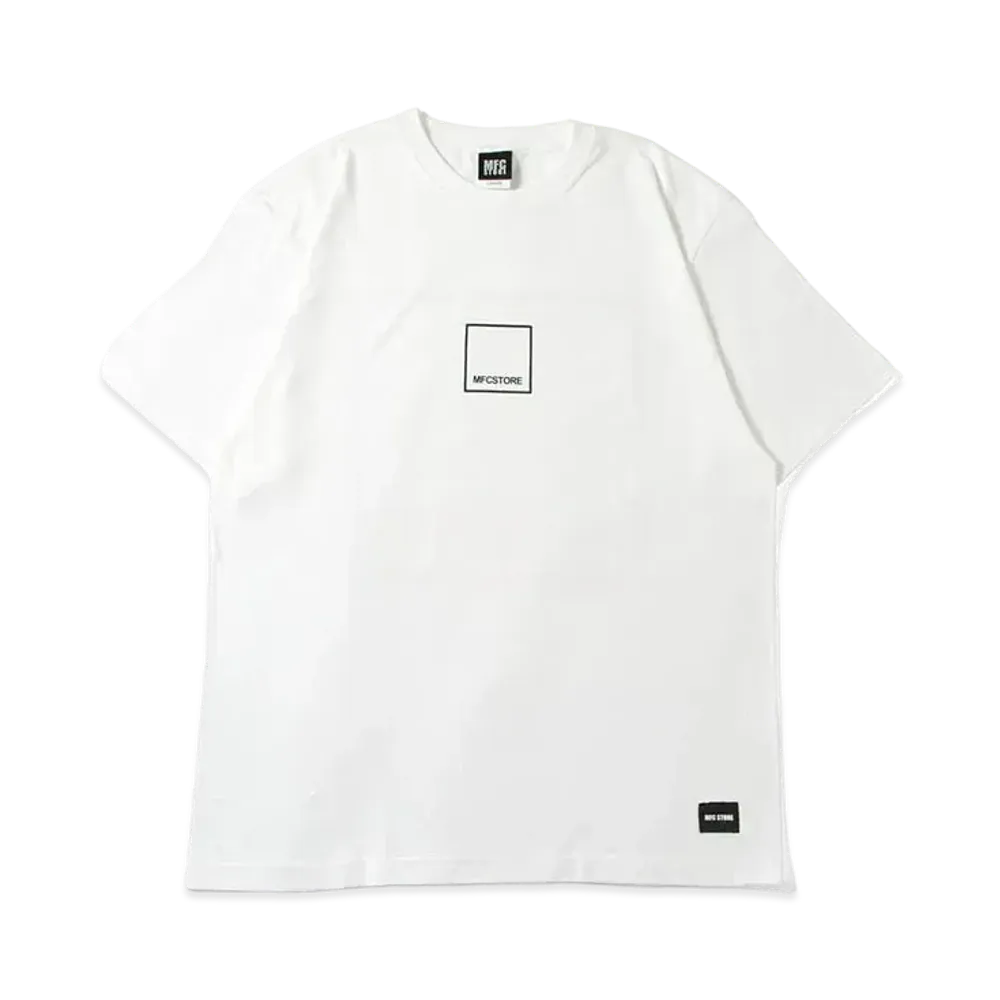 MFC STORE Square Logo S/S Tee "White"