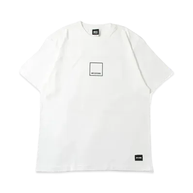 MFC STORE Square Logo S/S Tee "White"