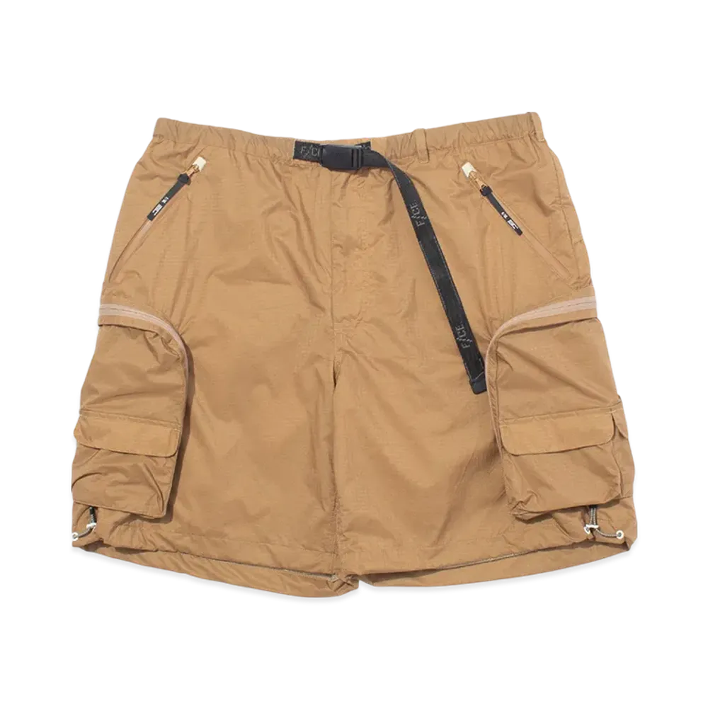 F/CE. 2.5 Layer Feature Zip Shorts "Beige"