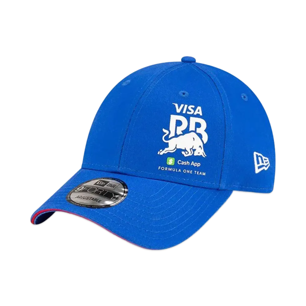 NEW ERA 9Forty Visa Cash App RB F1 Team Flores "Blue"