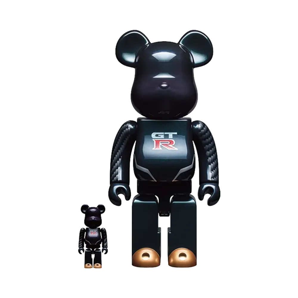 MEDICOM TOY "BEARBRICK" Nissan Gtr Bearbrick 100% & 400%