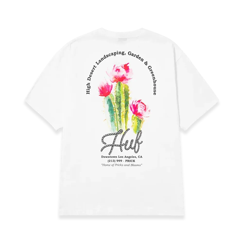HUF Desert Rose Tee "White"