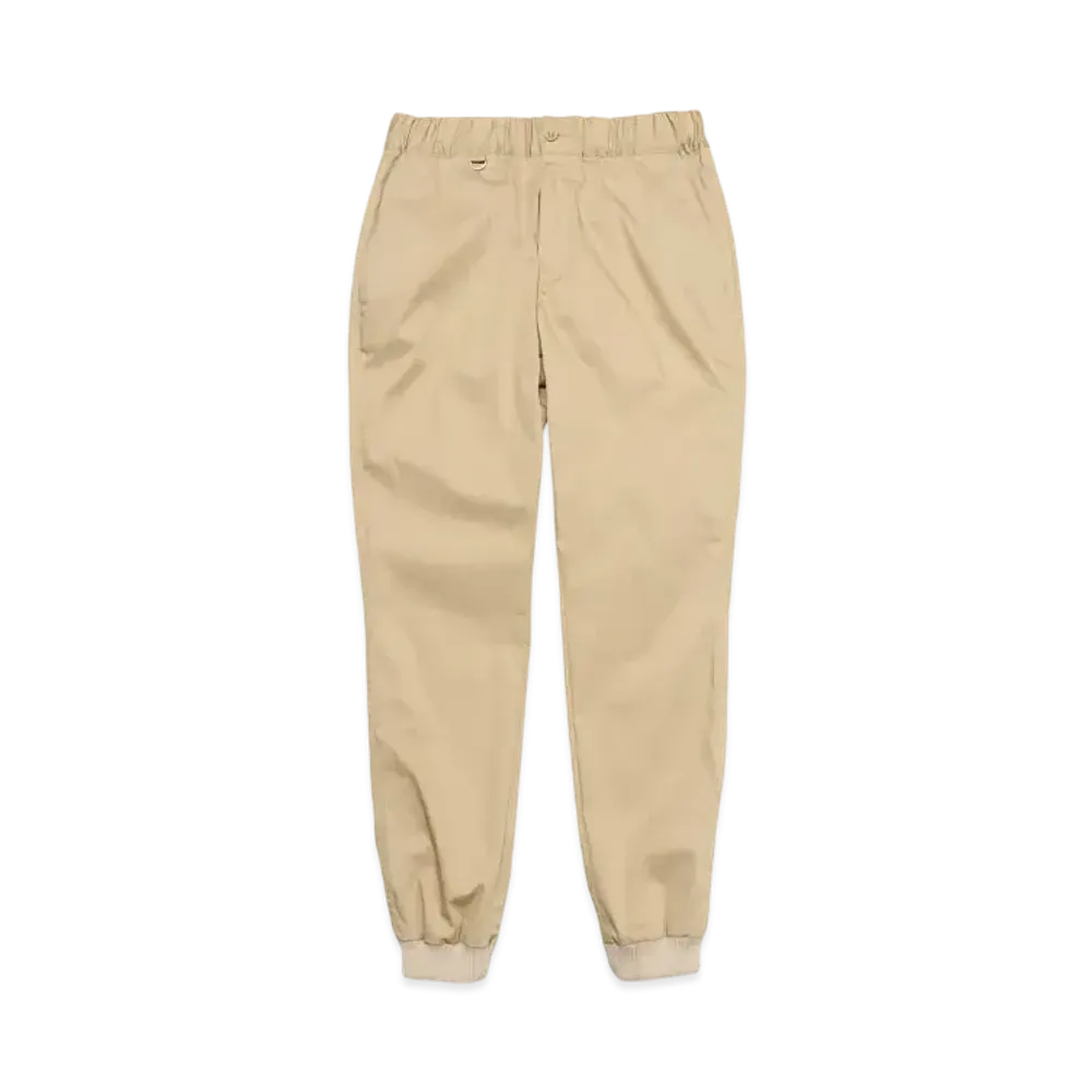 SOPHNET. Slim Fit Ribbed Pants "Beige"